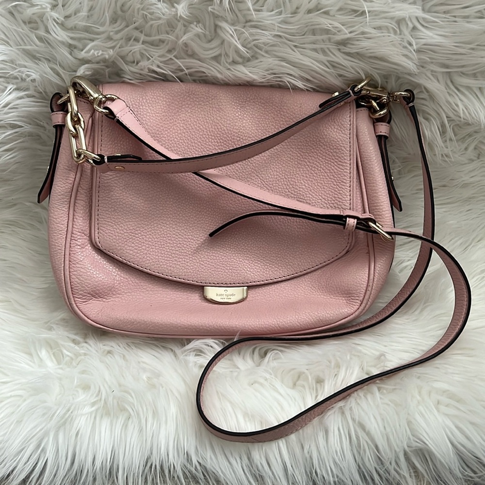 Kate Spade light pink medium size crossbody